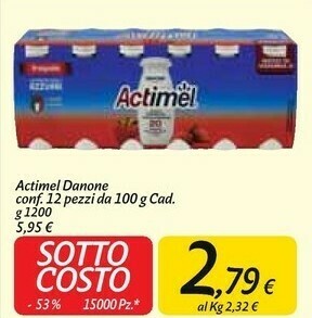 Carrefour Market Actimel offerta