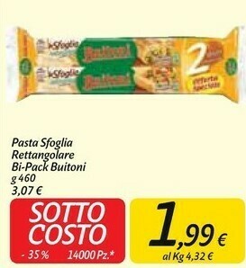 Carrefour Market Pasta sfoglia offerta