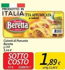 Carrefour Market Pancetta offerta