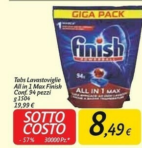 Carrefour Market Detersivo lavastoviglie offerta