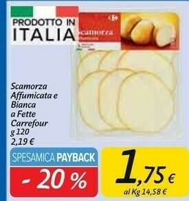 Carrefour Market Scamorza offerta