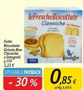 Carrefour Market Fette biscottate offerta