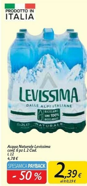 Carrefour Market Acqua offerta