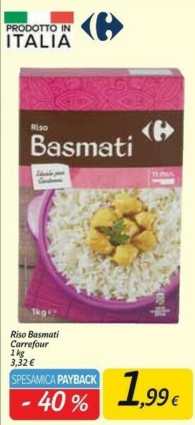 Carrefour Market Riso basmati offerta