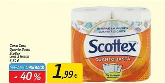 Carrefour Market Rotoli di carta offerta