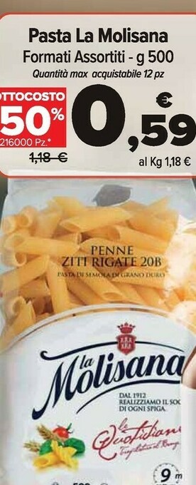 Carrefour Market Pasta di semola offerta