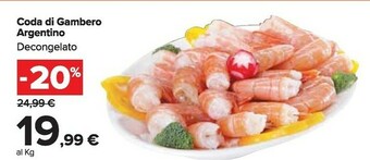 Carrefour Market Gamberi offerta