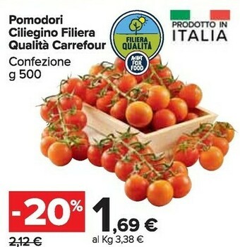 Carrefour Market Pomodorini offerta
