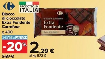 Carrefour Market Cioccolato offerta