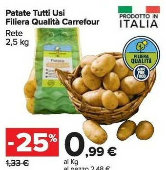 Carrefour Market Patate offerta