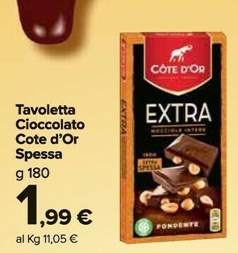 Carrefour Market Cioccolato offerta