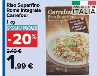Carrefour Market Riso offerta