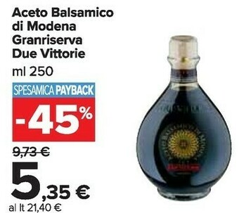 Carrefour Market Aceto balsamico offerta