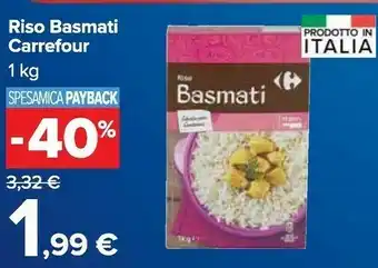 Carrefour Market Riso basmati offerta