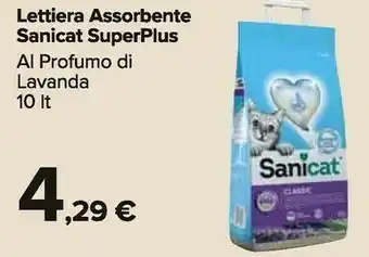 Carrefour Market Lettiera per gatti offerta