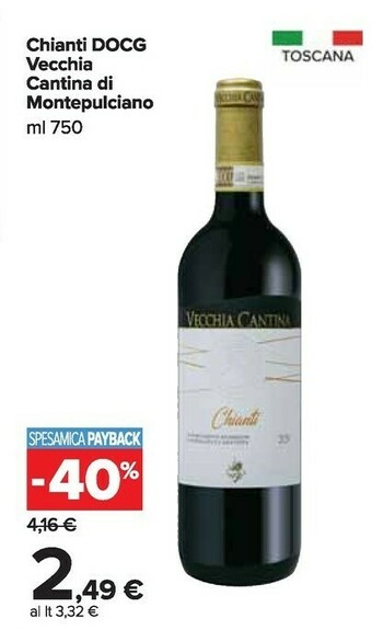 Carrefour Market Chianti offerta