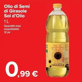 Carrefour Market Olio di semi offerta