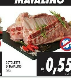 Pim Supermercati Cotolette di maialino offerta