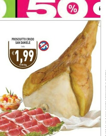 Pim Supermercati Prosciutto crudo san daniele offerta