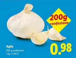Lidl Aglio offerta