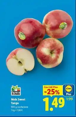Lidl Mele Sweet Tango offerta