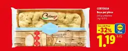 Lidl Certossa Base per pinsa offerta