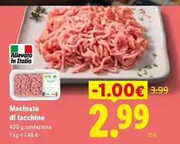Lidl Macinato di tacchino offerta