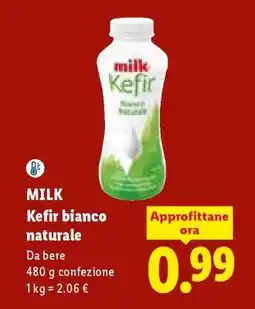 Lidl Milk Kefir Bianco Naturale offerta