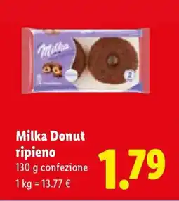 Lidl Milka Donut ripieno offerta