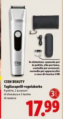 Lidl Cien BEAUTY Tagliacapelli-regolabarba offerta