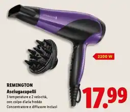 Lidl Remington Asciugacapelli offerta