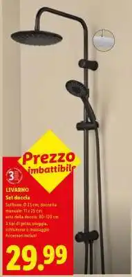 Lidl Livarno Set doccia offerta