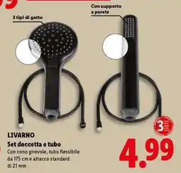 Lidl LIVARNO Set doccetta e tubo offerta