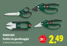 Lidl PARKSIDE Forbici da giardinaggio offerta