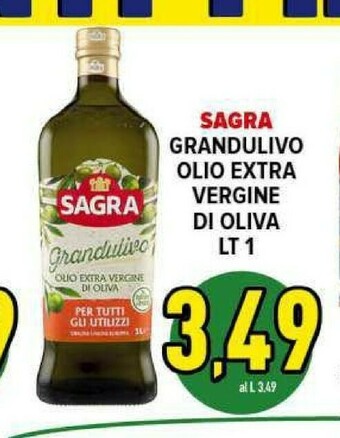 Iper Triscount Olio extravergine di oliva offerta