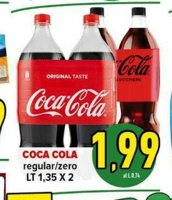 Iper Triscount Coca cola zero offerta