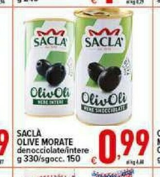 Iper Triscount Olive offerta