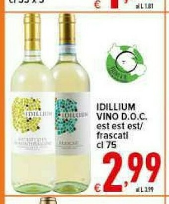 Iper Triscount Vino bianco offerta