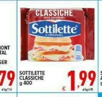 Iper Triscount Sottilette offerta