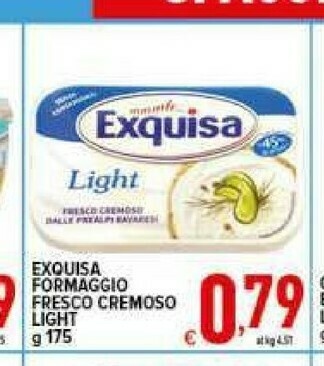 Iper Triscount Formaggio spalmabile offerta