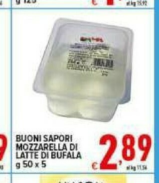 Iper Triscount Mozzarella di bufala offerta