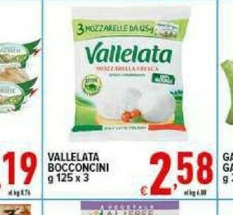 Iper Triscount Mozzarella offerta