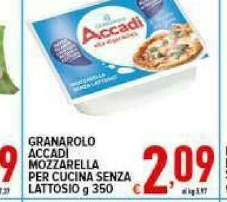 Iper Triscount Mozzarella offerta
