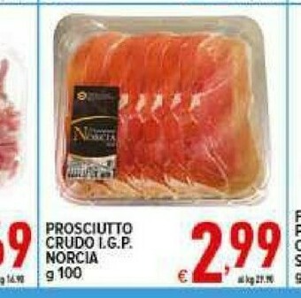 Iper Triscount Prosciutto crudo offerta