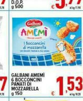 Iper Triscount Mozzarella offerta
