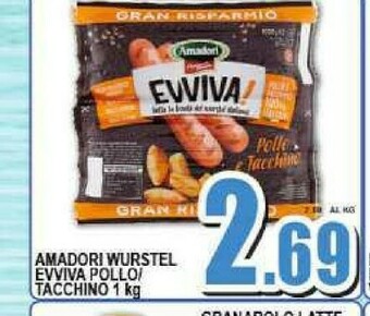 Sacoph Wurstel di pollo offerta