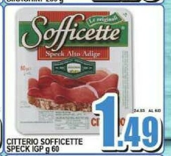 Sacoph Speck offerta