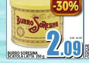 Sacoph Burro offerta