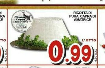 Sacoph Ricotta offerta