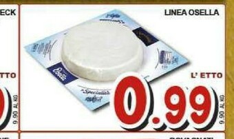 Sacoph Formaggio offerta